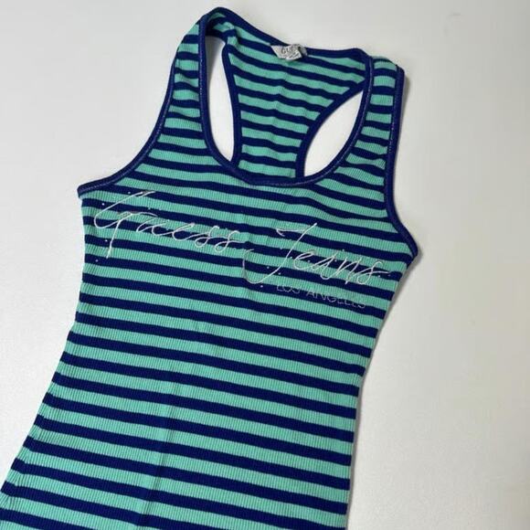 Y2K GUESS Bling Tank Top - Picture 1 of 4
